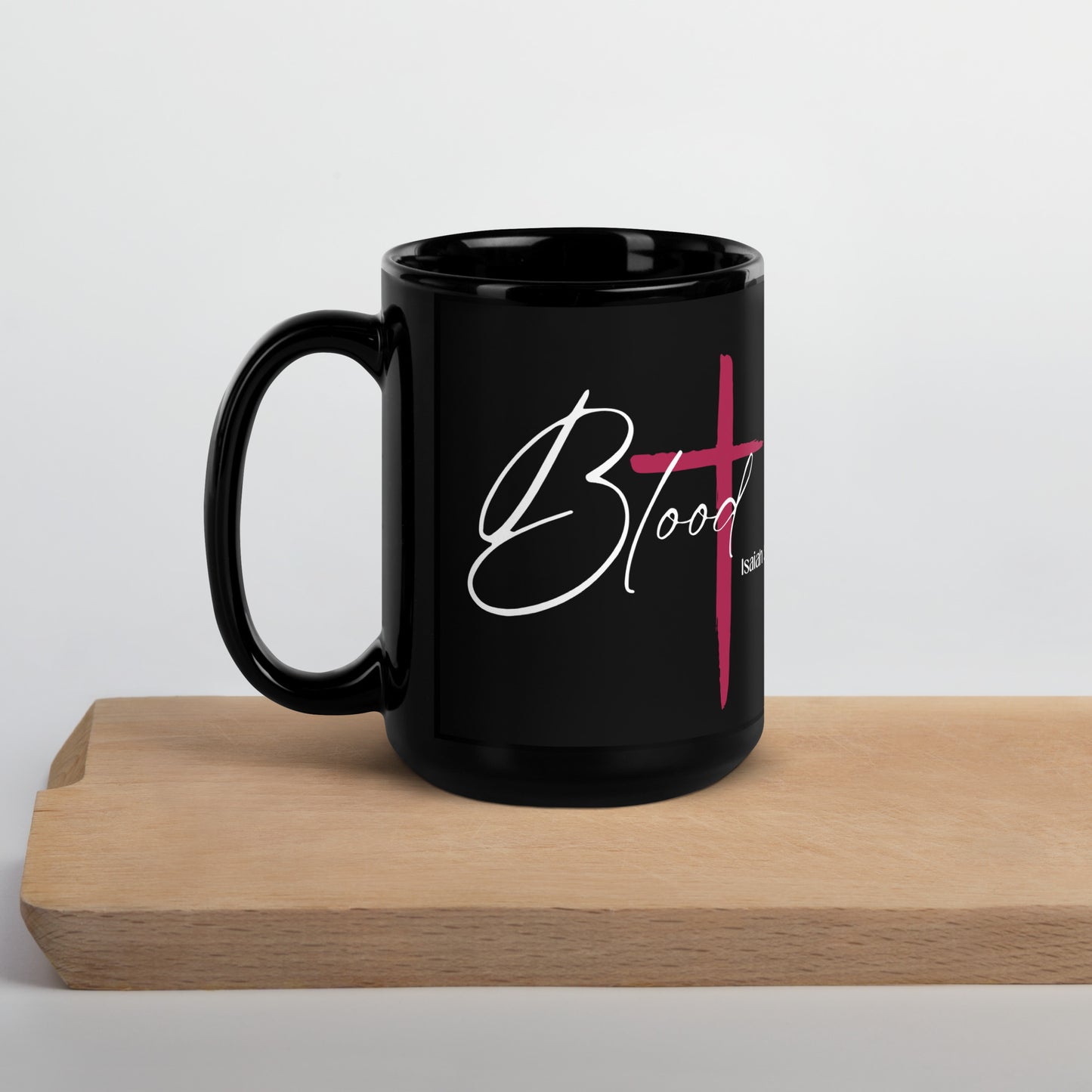 Blood Black Glossy Mug