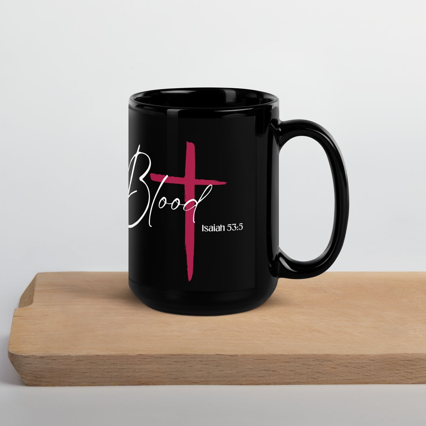 Blood Black Glossy Mug