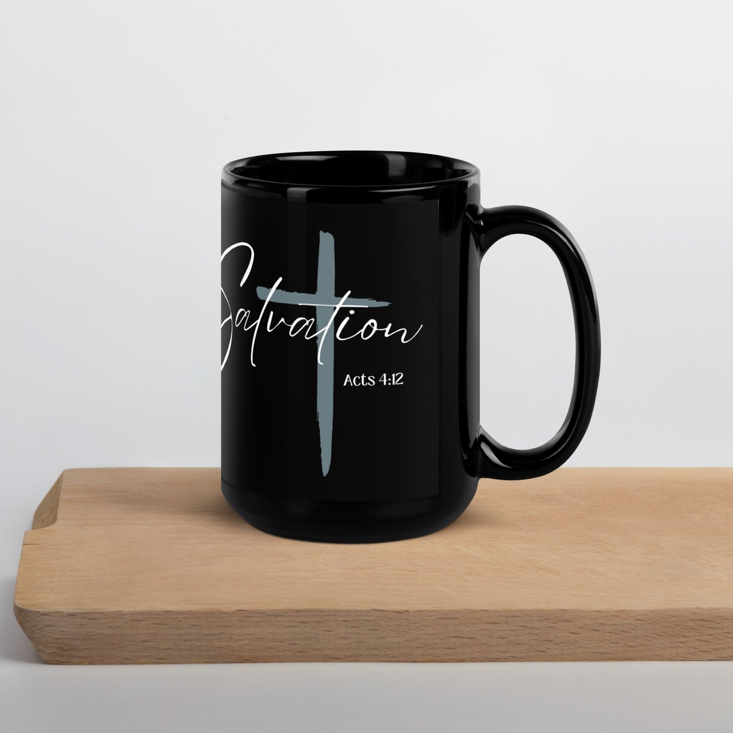 Salvation Black Glossy Mug