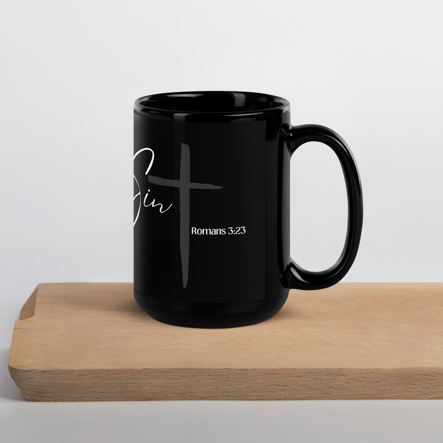 Sin Black Glossy Mug