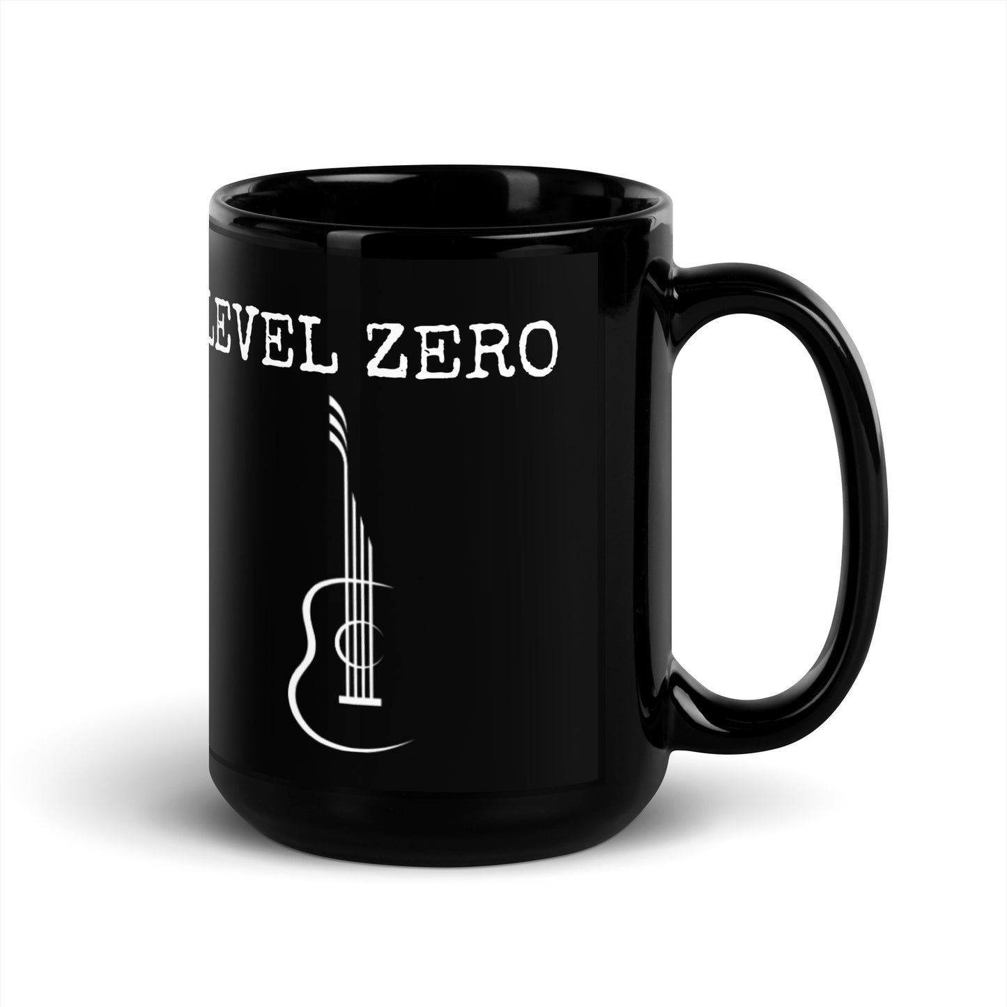 Guitar Black Glossy Mug