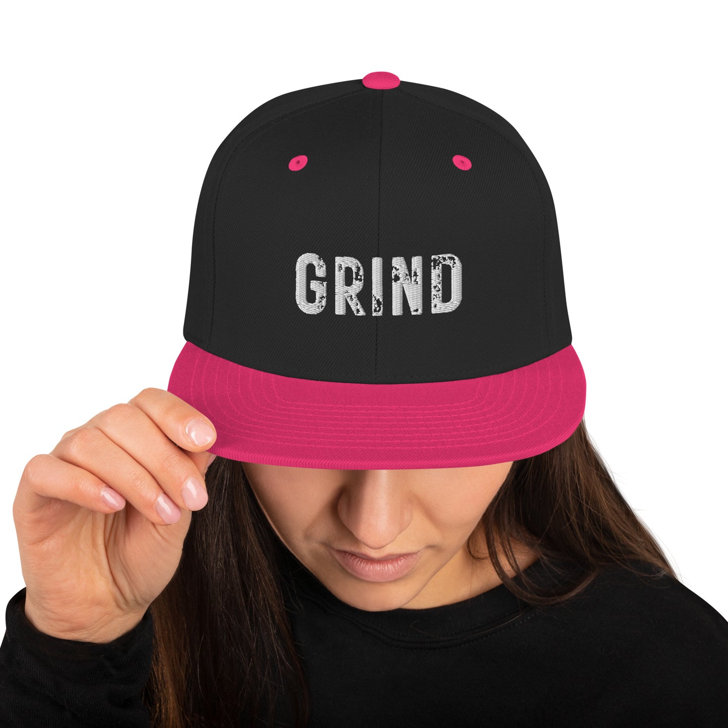 Stamped Grind Snapback Hat