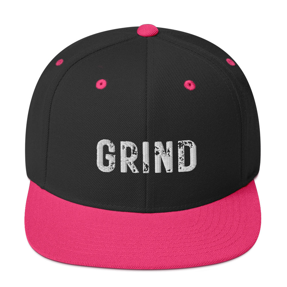 Stamped Grind Snapback Hat