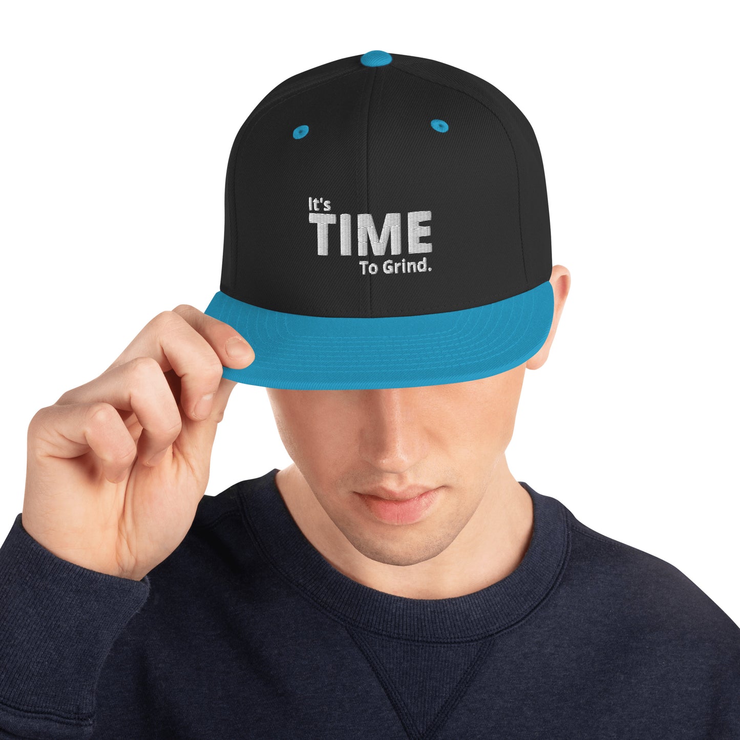 It;s Time to Grind Snapback Hat