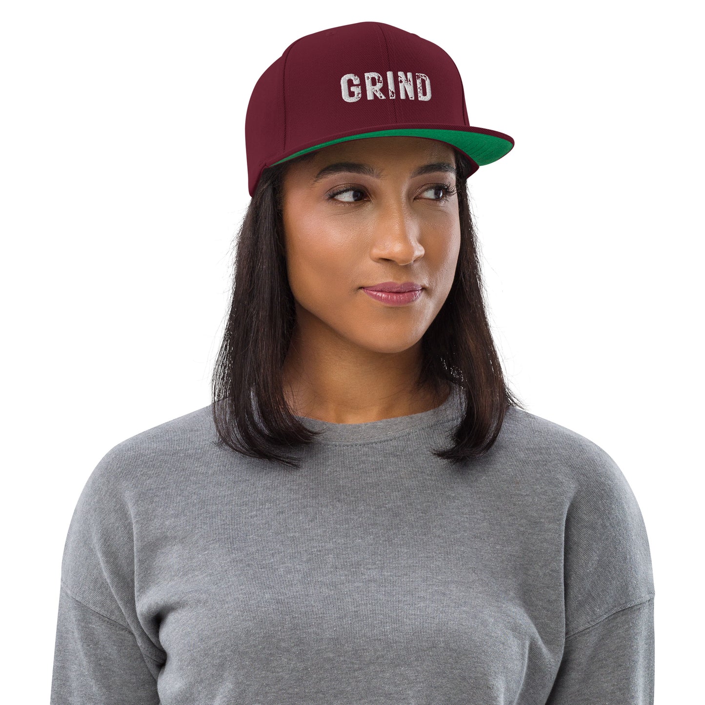 Stamped Grind Snapback Hat