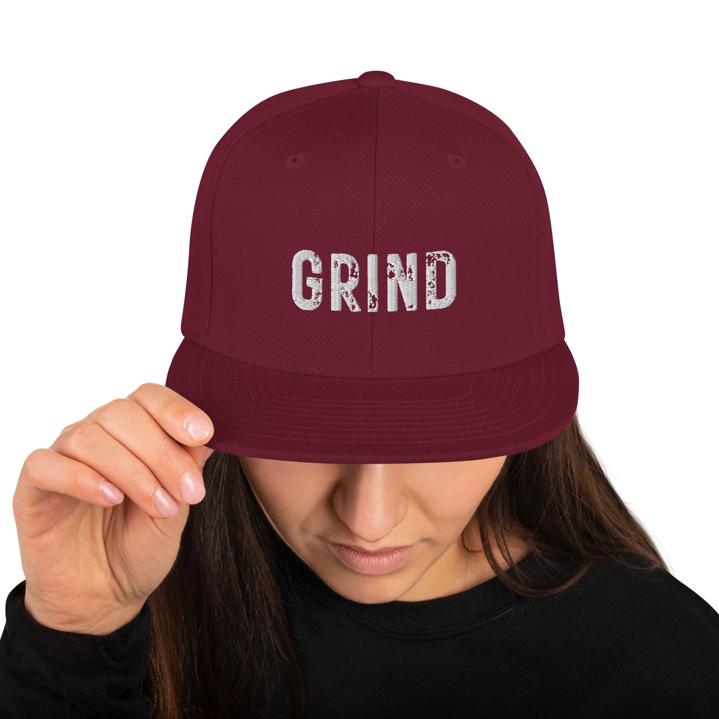 Stamped Grind Snapback Hat