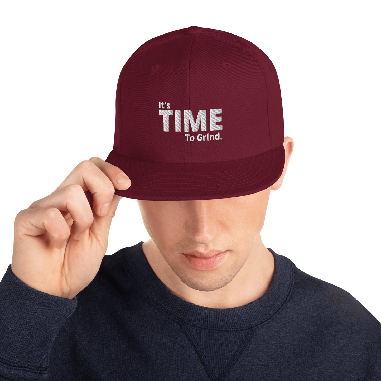 It;s Time to Grind Snapback Hat