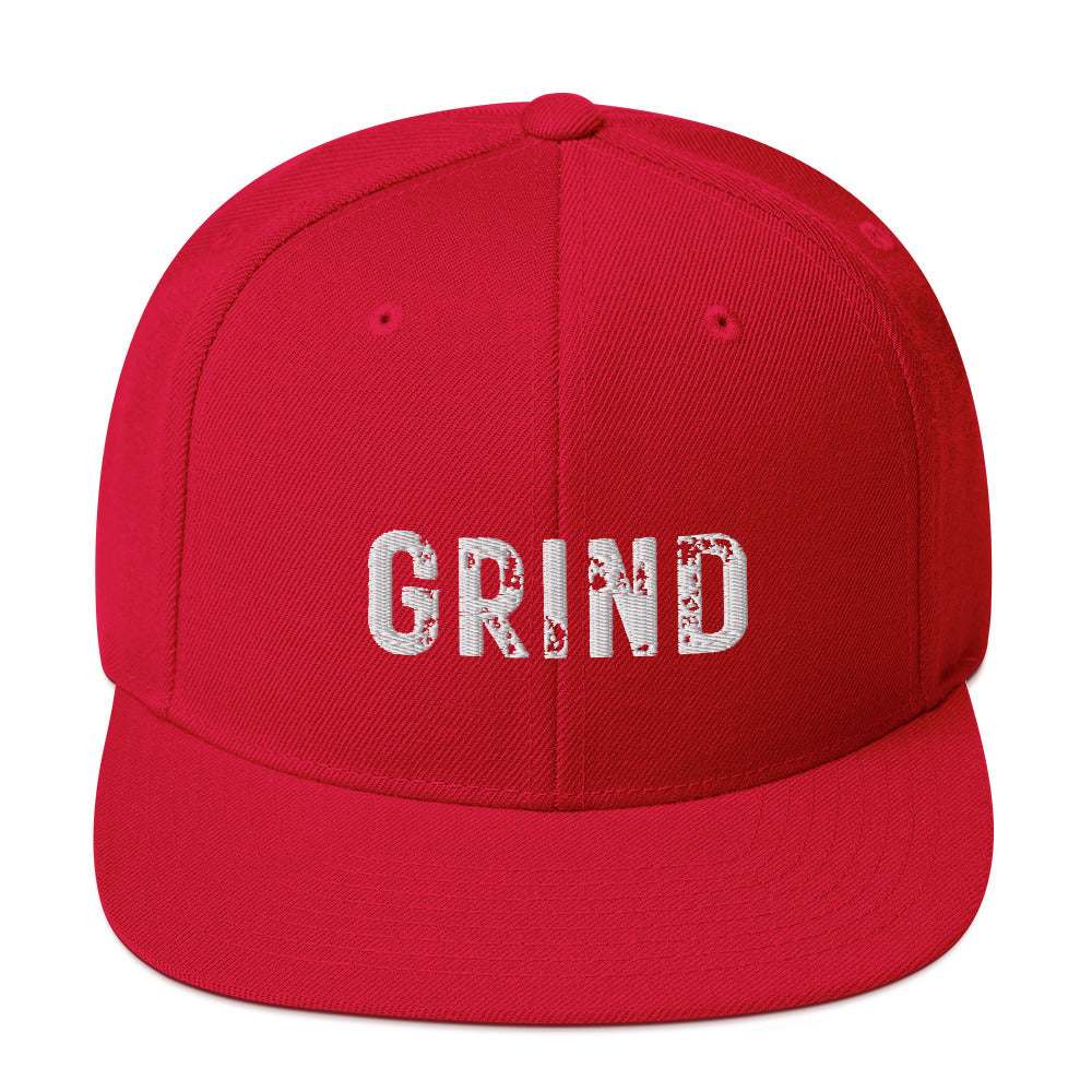 Stamped Grind Snapback Hat