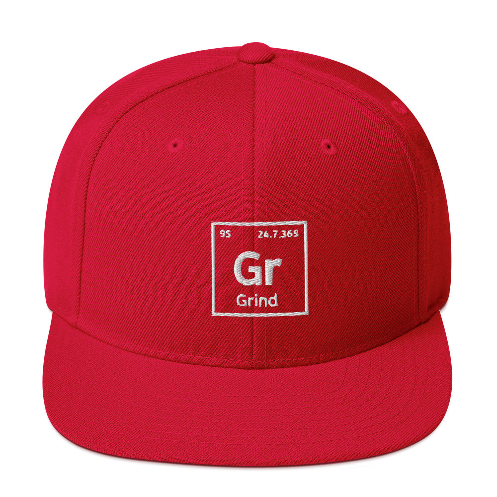 Grind Periodic Element Snapback Hat