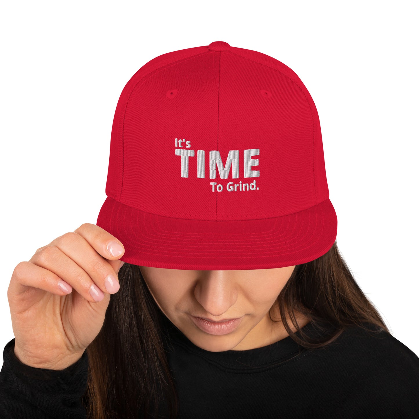 It;s Time to Grind Snapback Hat