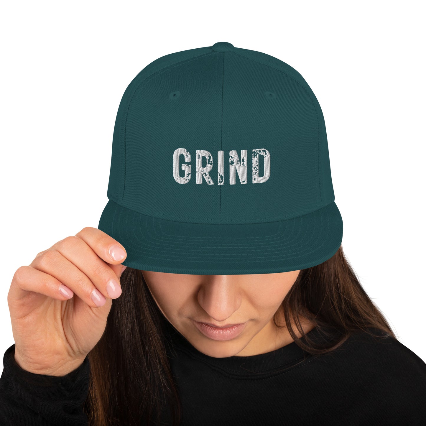 Stamped Grind Snapback Hat