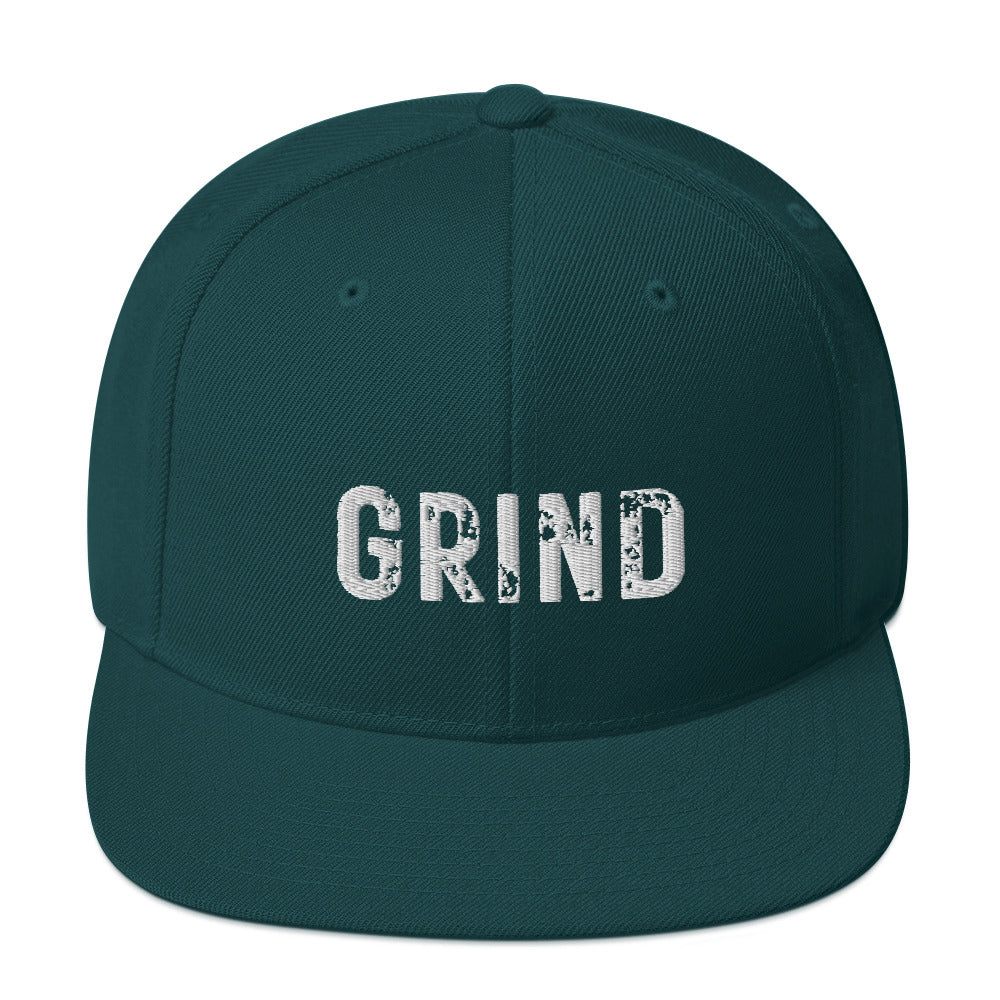 Stamped Grind Snapback Hat