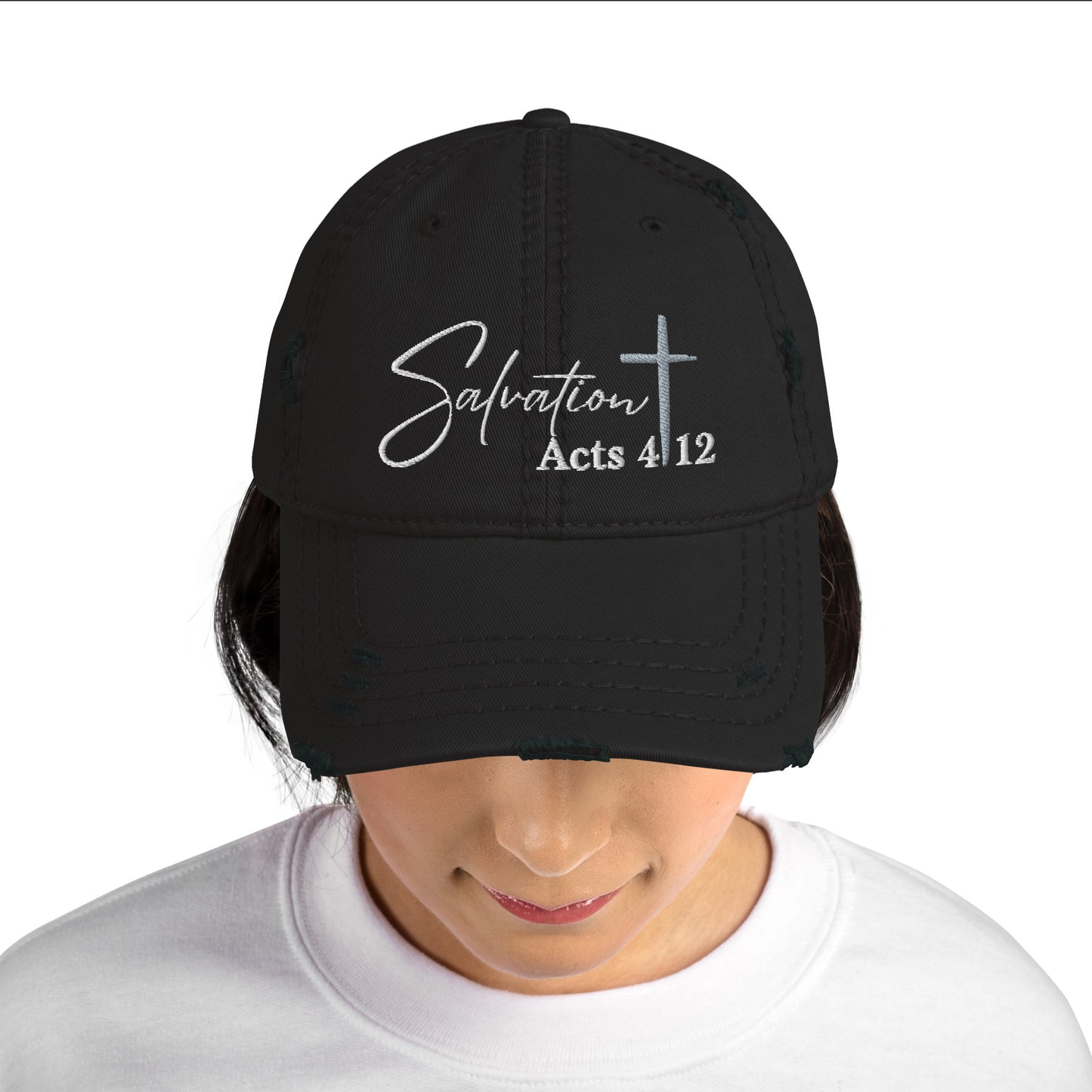 Salvation Distressed Dad Hat