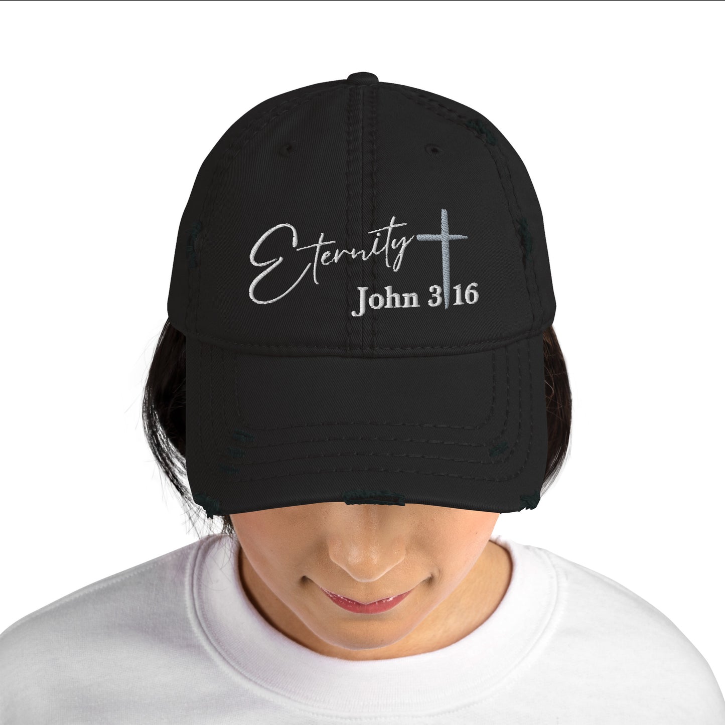 Eternity Distressed Dad Hat