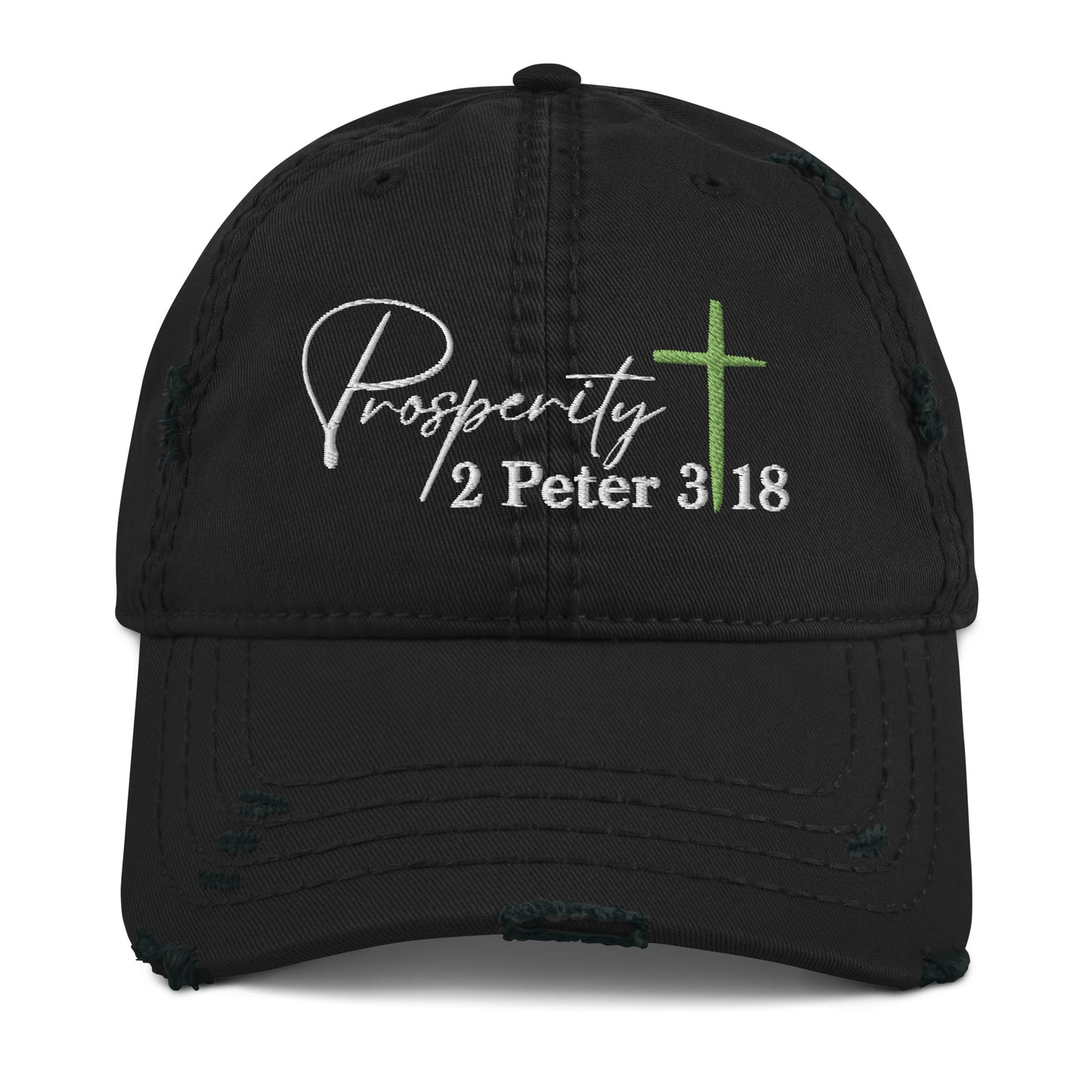 Prosperity Distressed Dad Hat