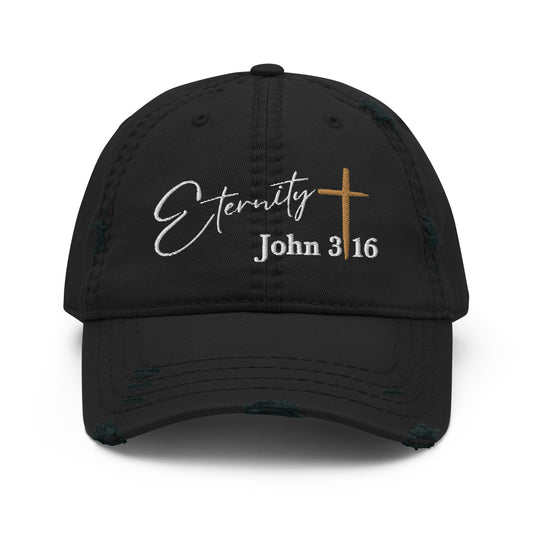 Eternity Distressed Dad Hat