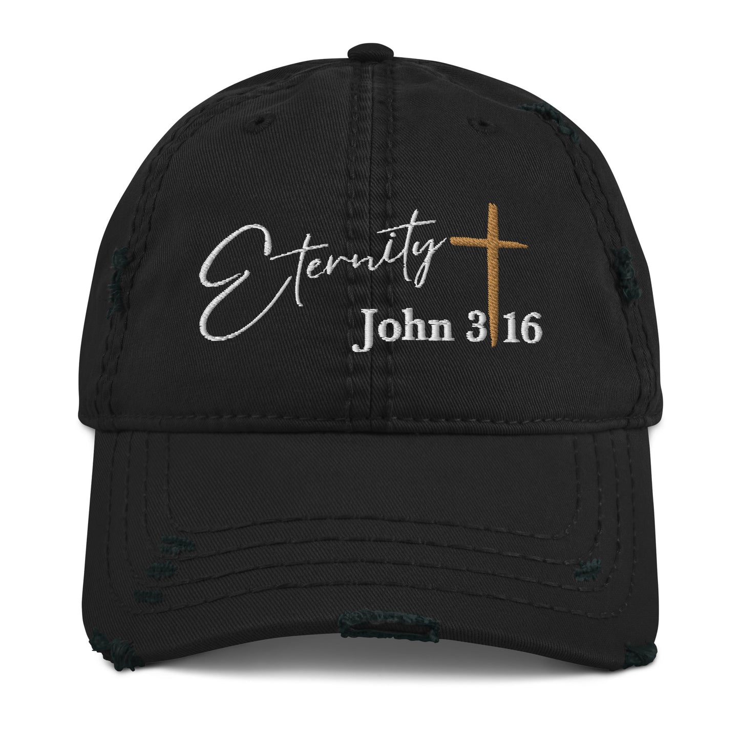 Eternity Distressed Dad Hat