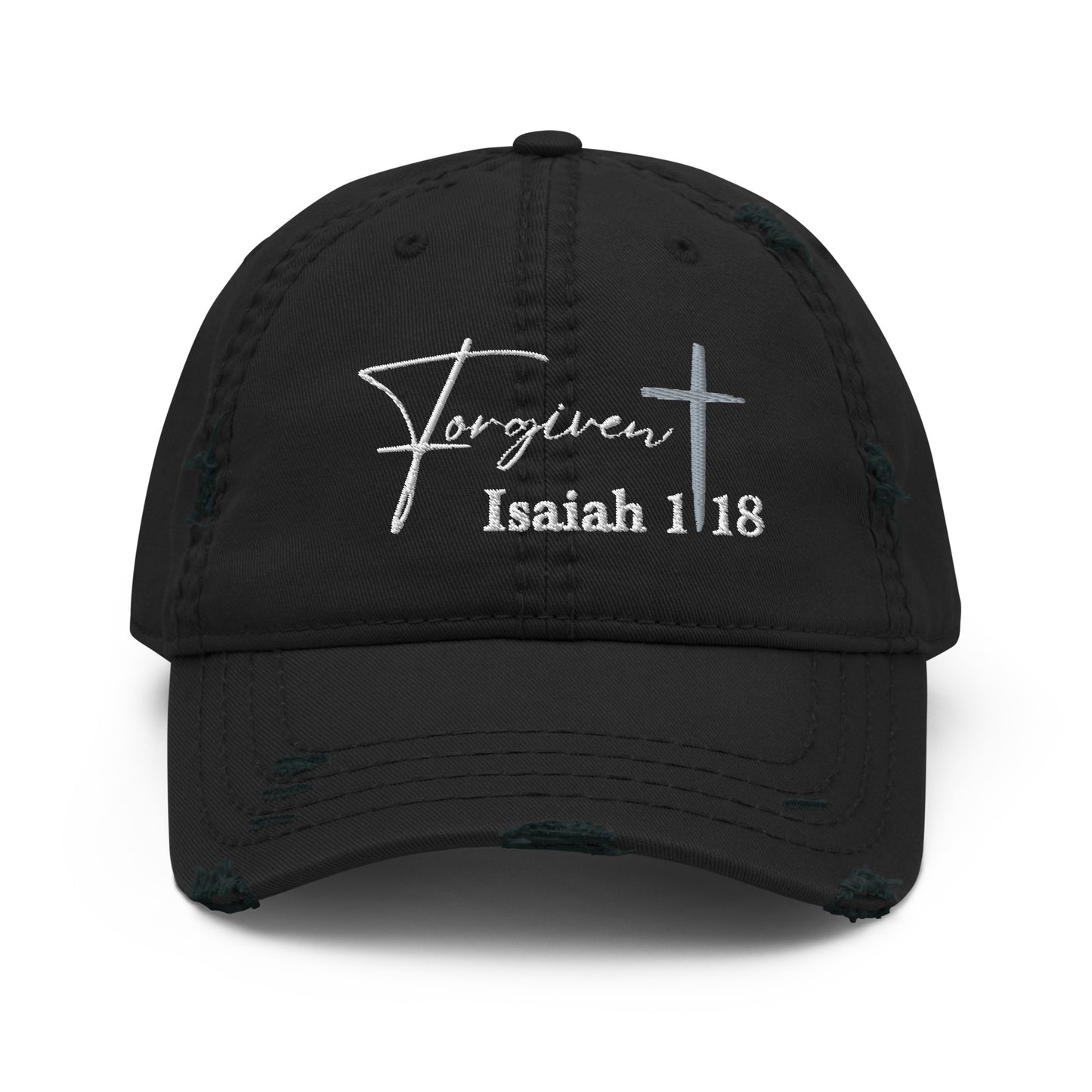 Forgiven Distressed Dad Hat