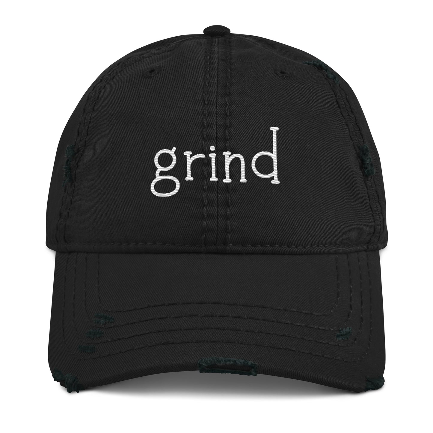 Grind Distressed Dad Hat