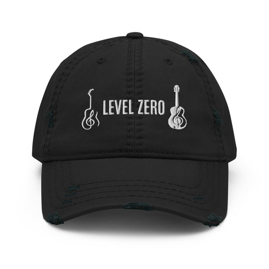 Level Zero Guitars Distressed Dad Hat