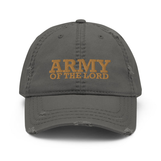 Army of the Lord Distressed Dad Hat