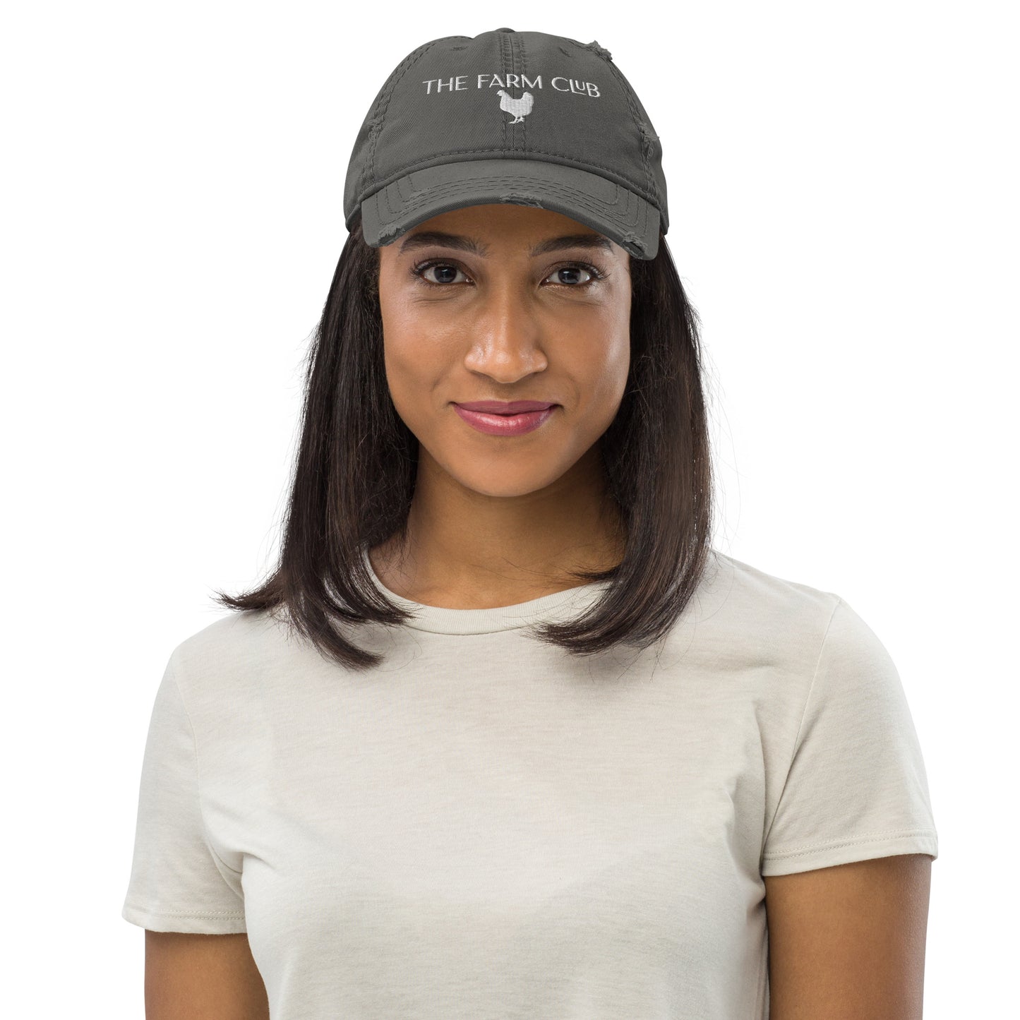 The Farm Club Chicken Distressed Dad Hat