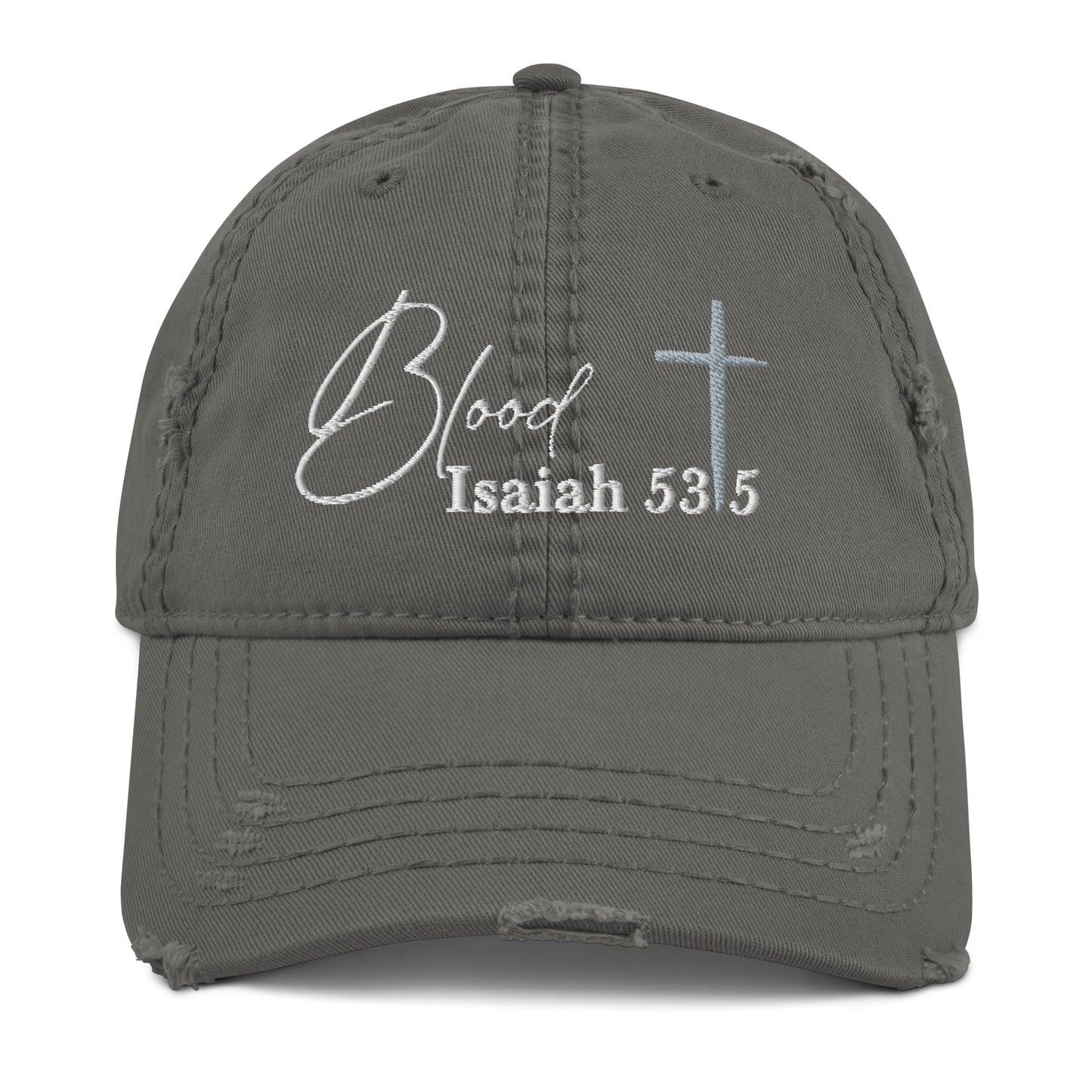 Blood Distressed Dad Hat