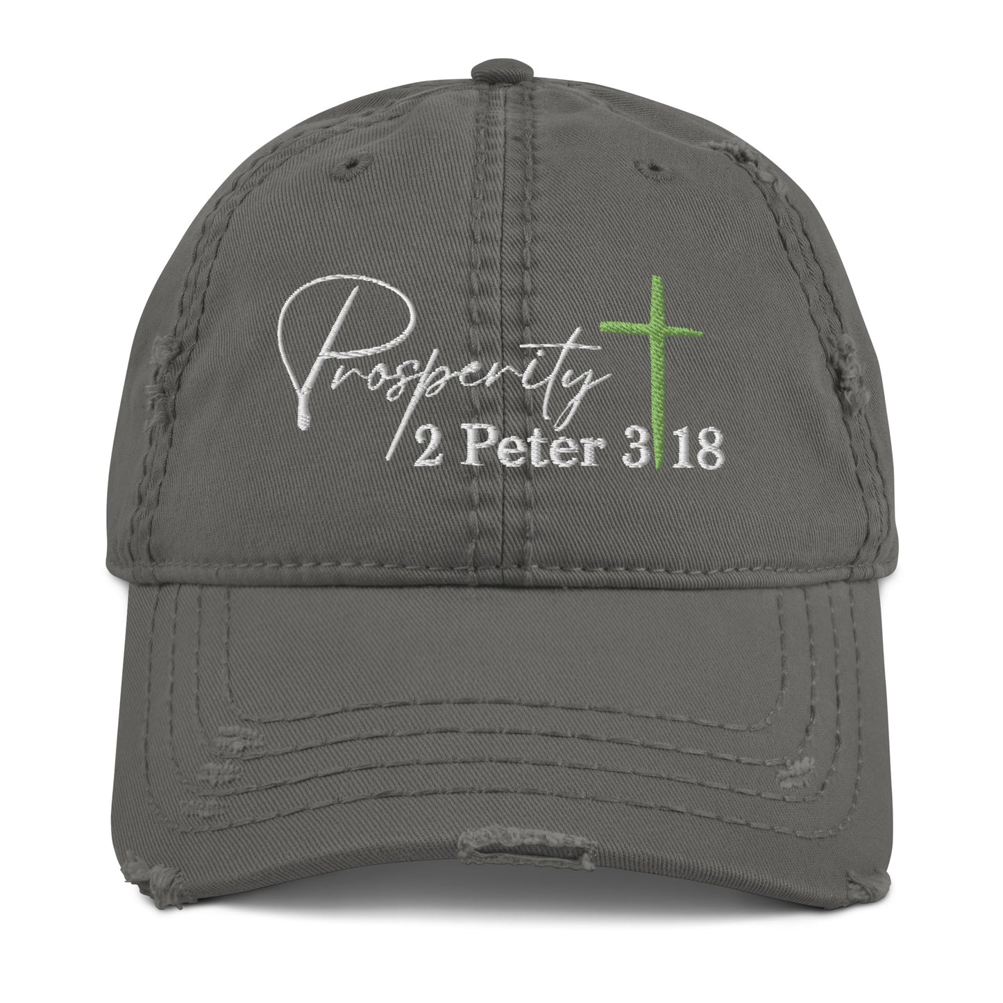 Prosperity Distressed Dad Hat