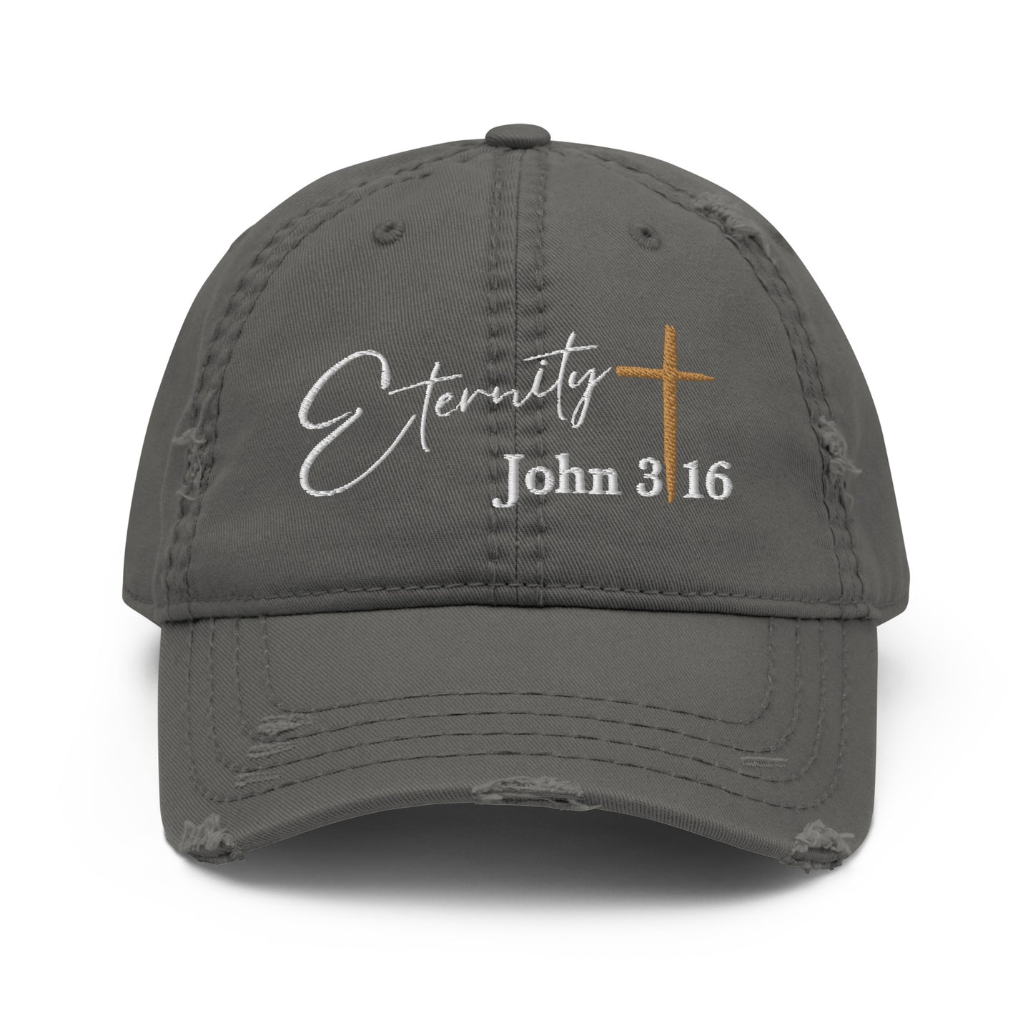 Eternity Distressed Dad Hat