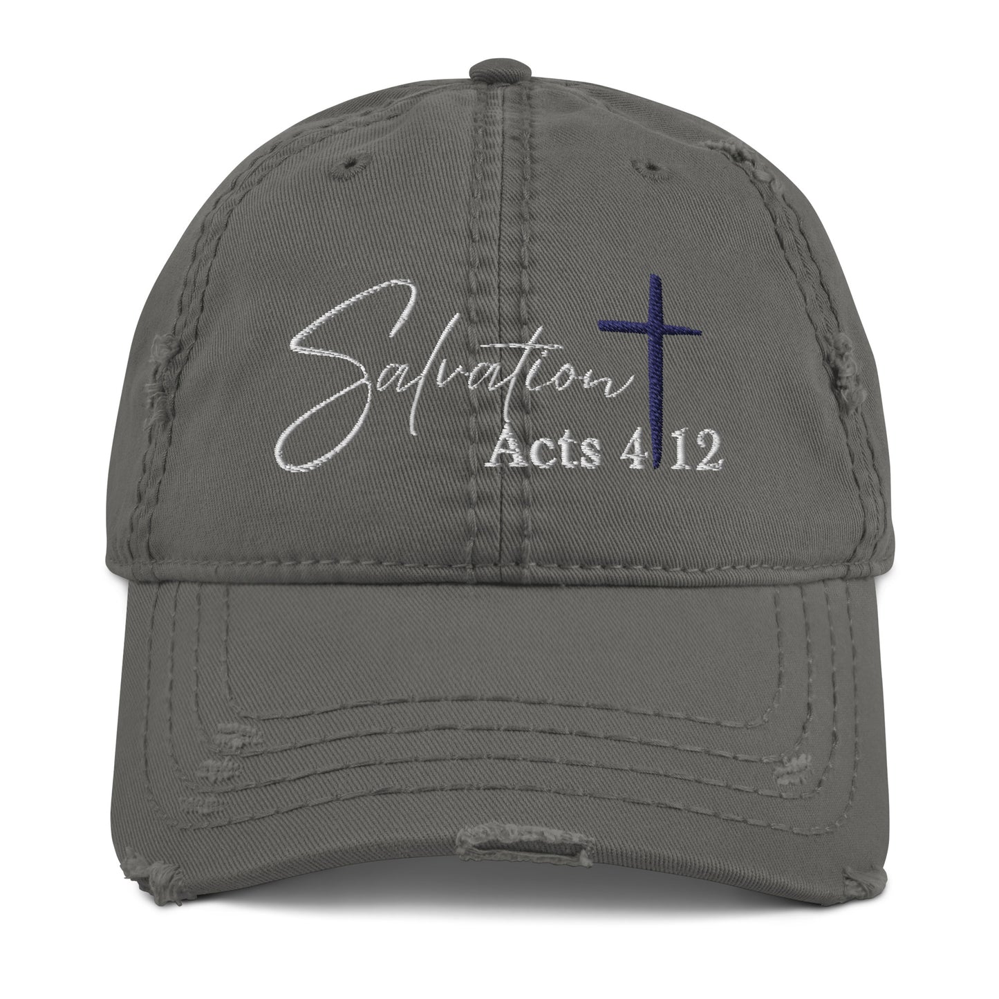 Salvation Distressed Dad Hat