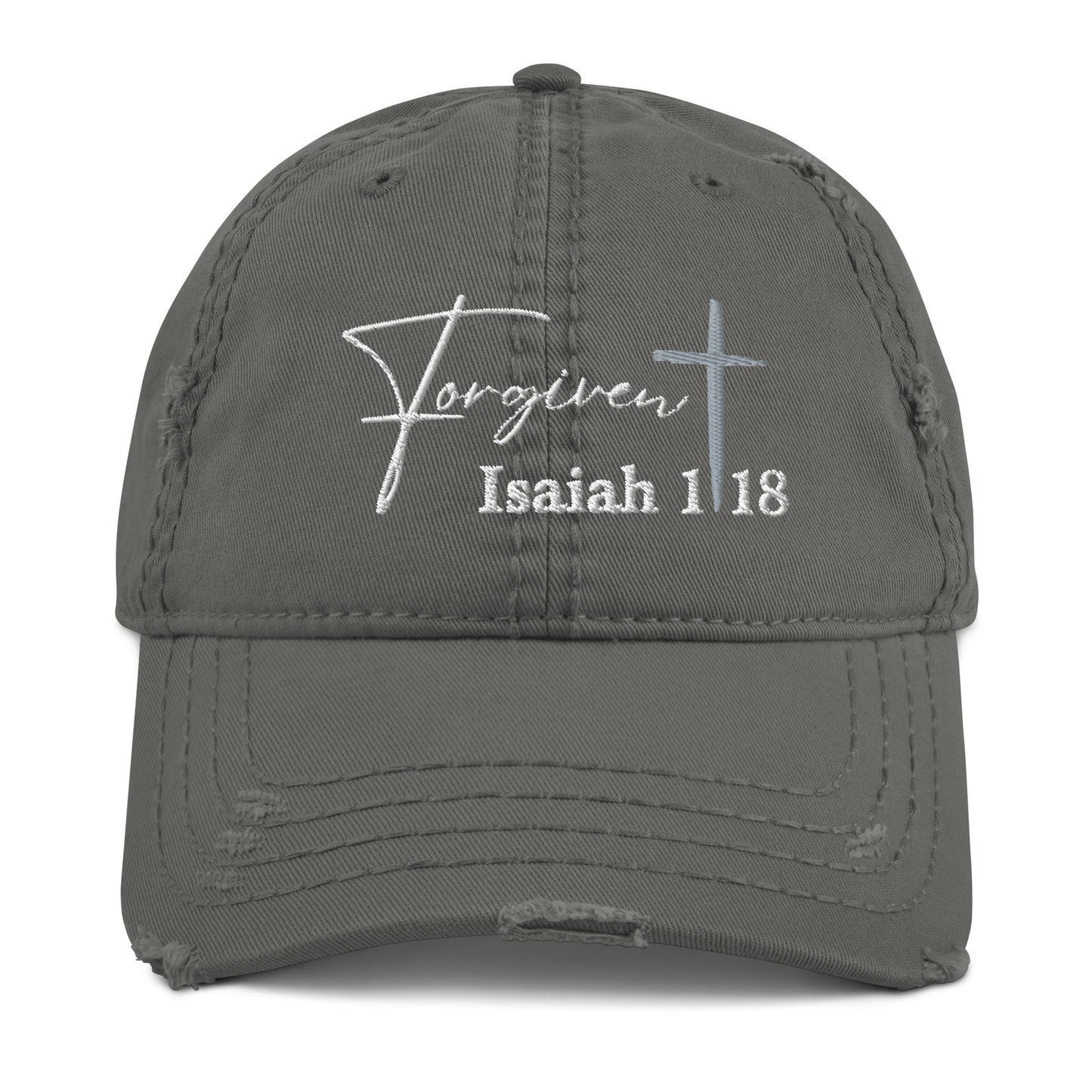 Forgiven Distressed Dad Hat