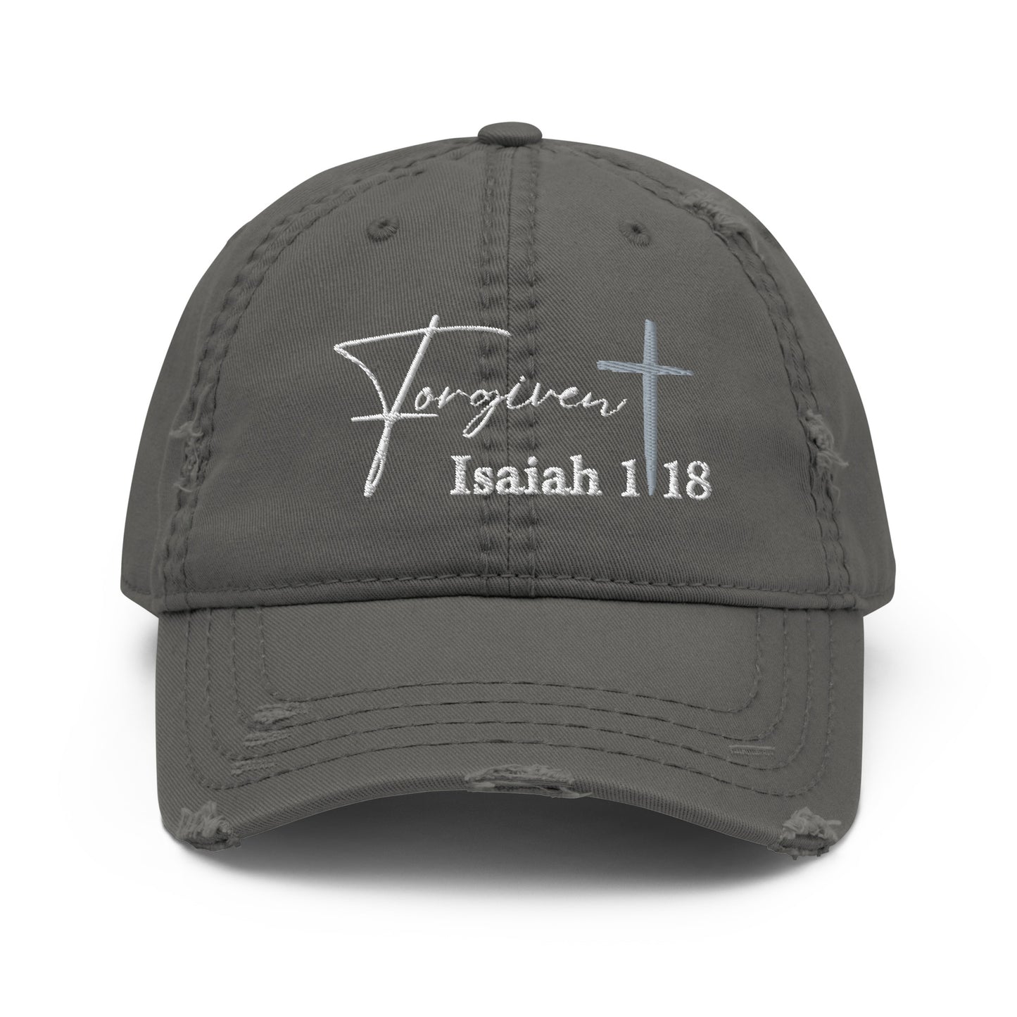 Forgiven Distressed Dad Hat