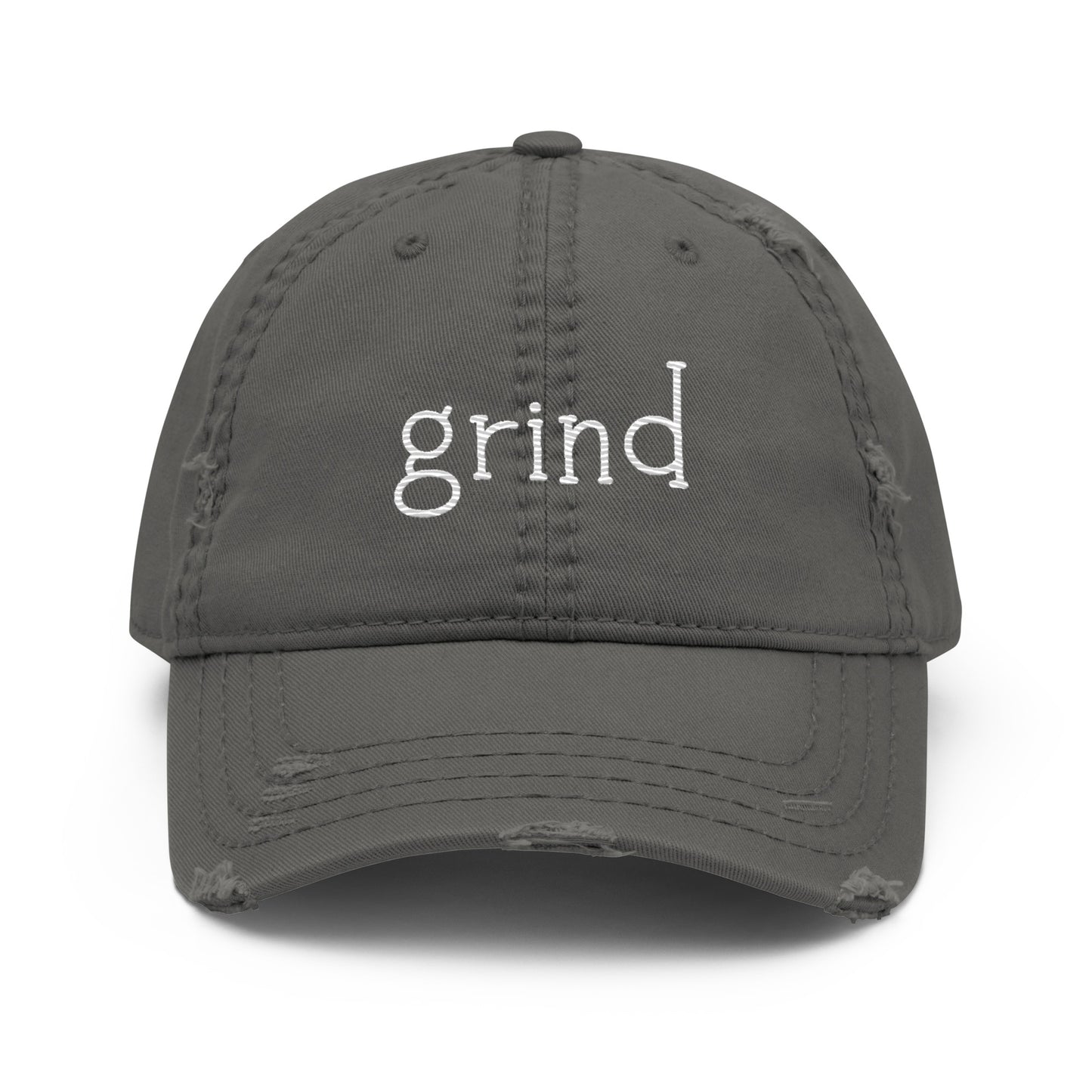 Grind Distressed Dad Hat