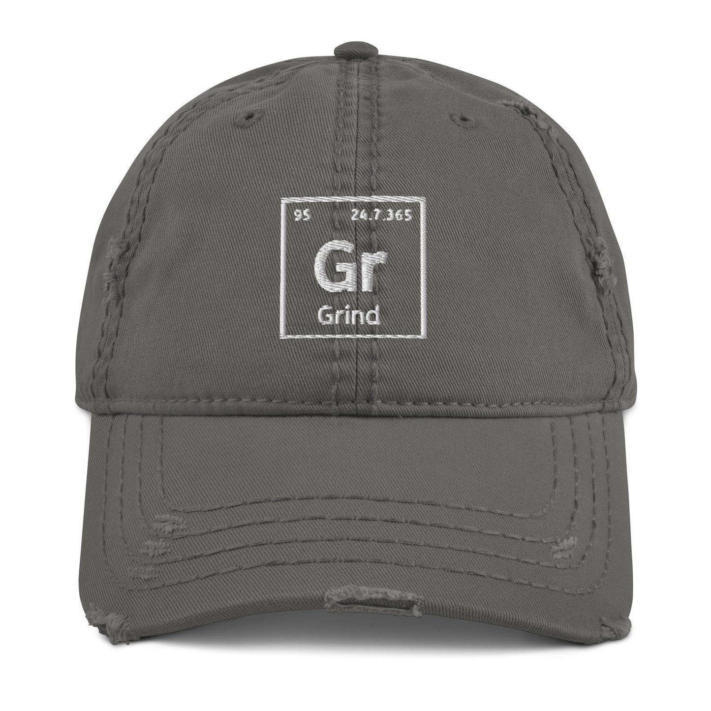 Grind Periodic Element Distressed Dad Hat