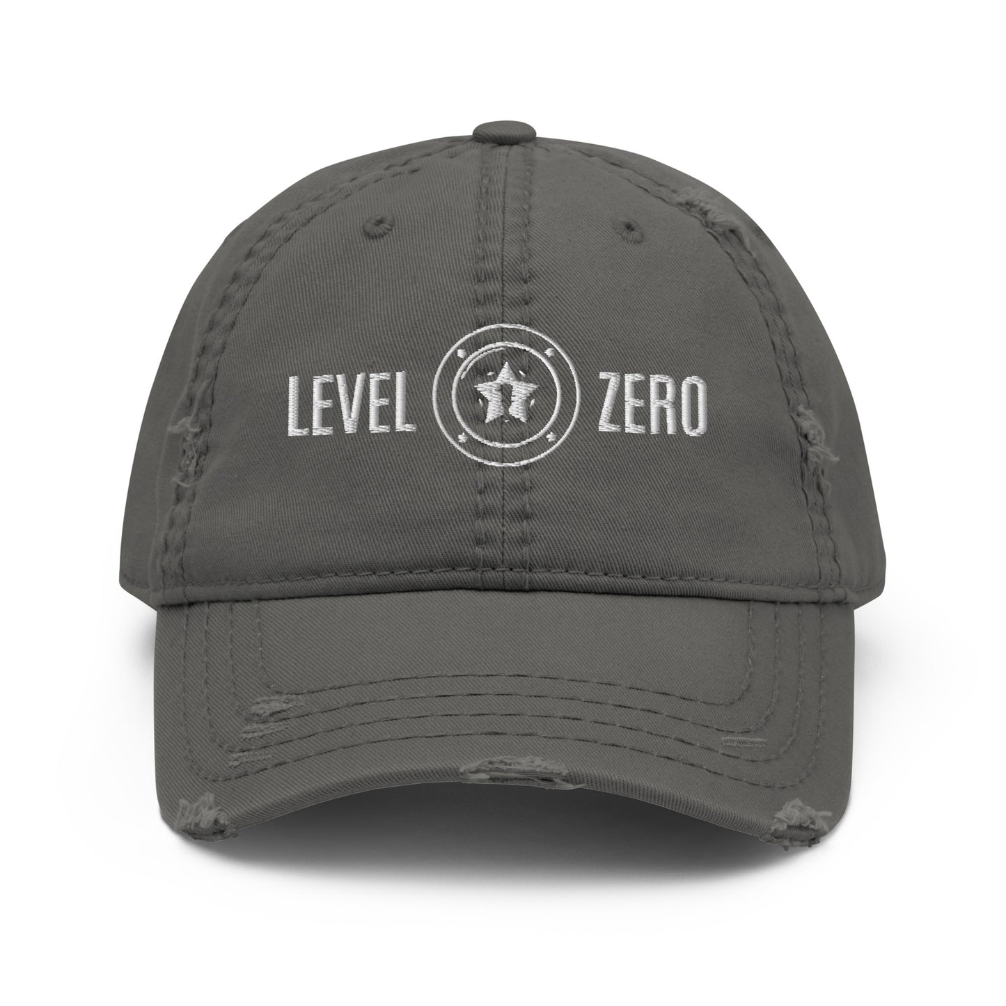 Level Zero Hall of Fame Distressed Dad Hat