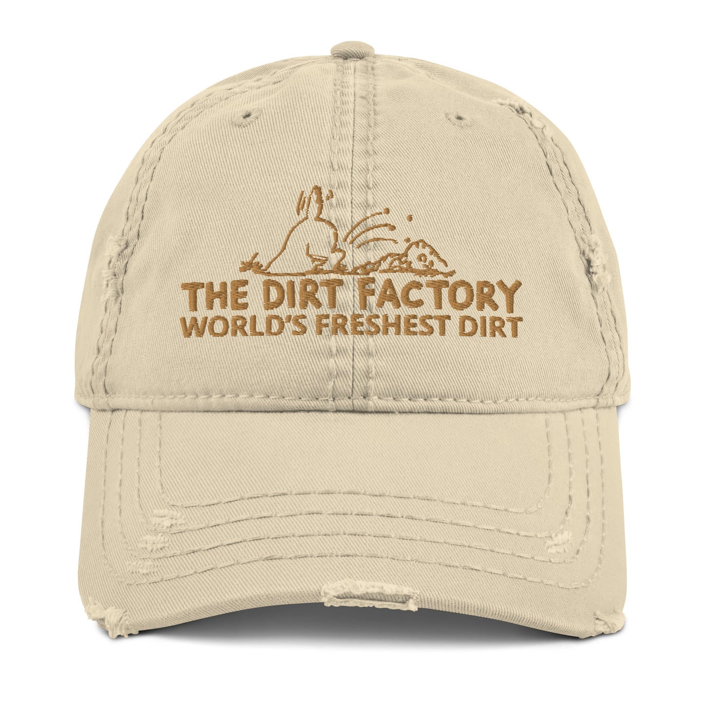 The Dirt Factory Distressed Dad Hat