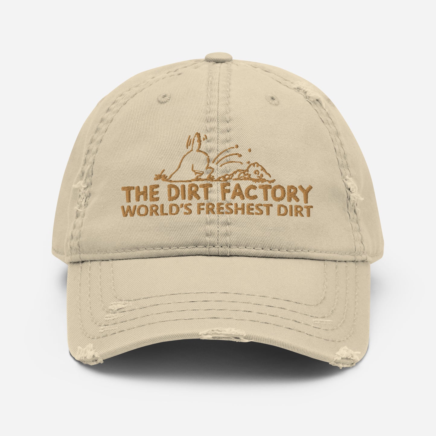 The Dirt Factory Distressed Dad Hat