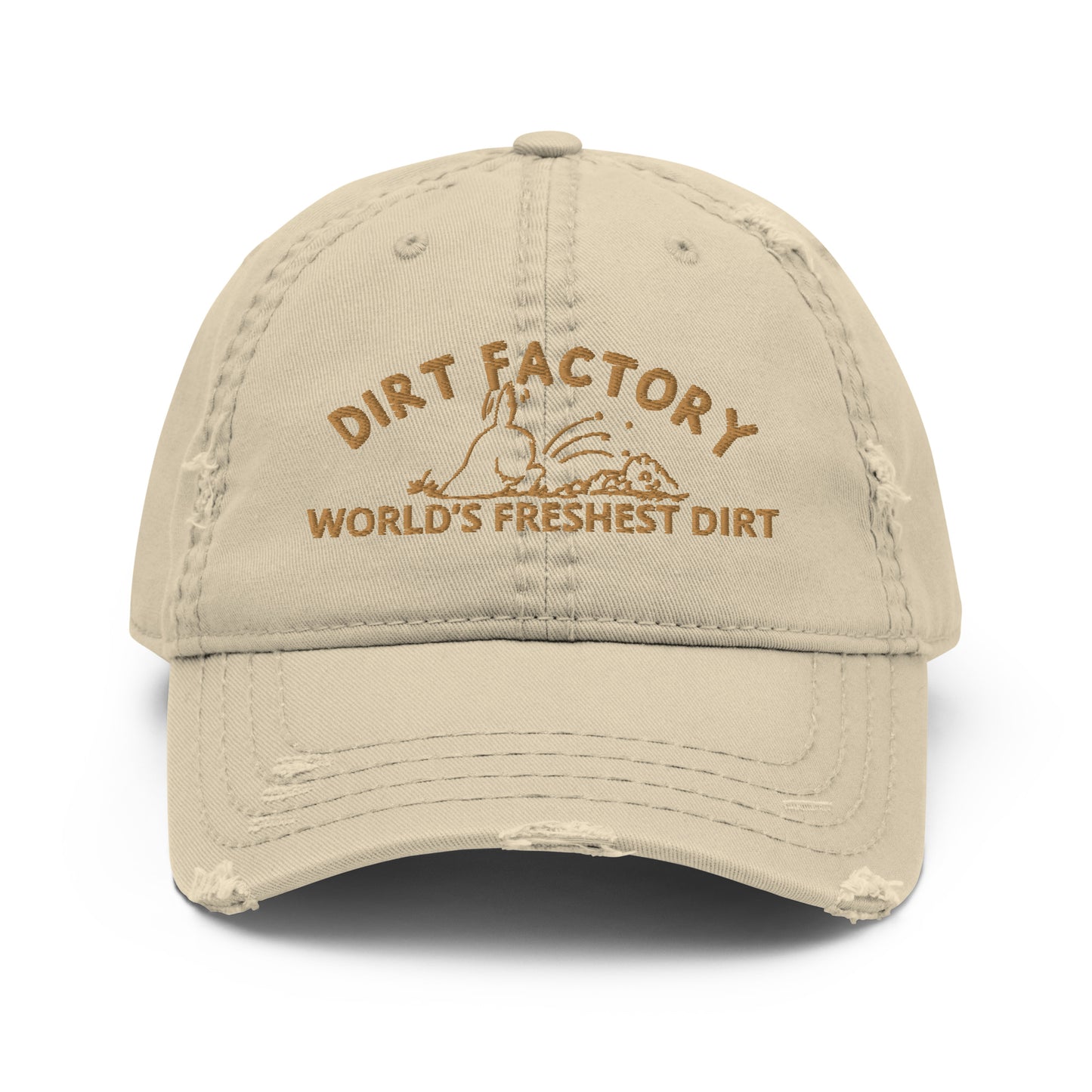 The Dirt Factory Distressed Dad Hat