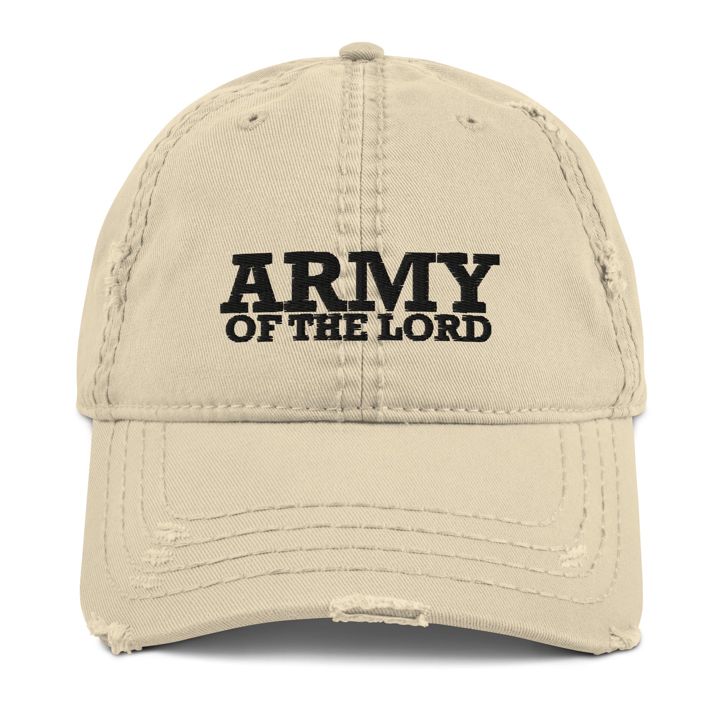 Army of the Lord Distressed Dad Hat