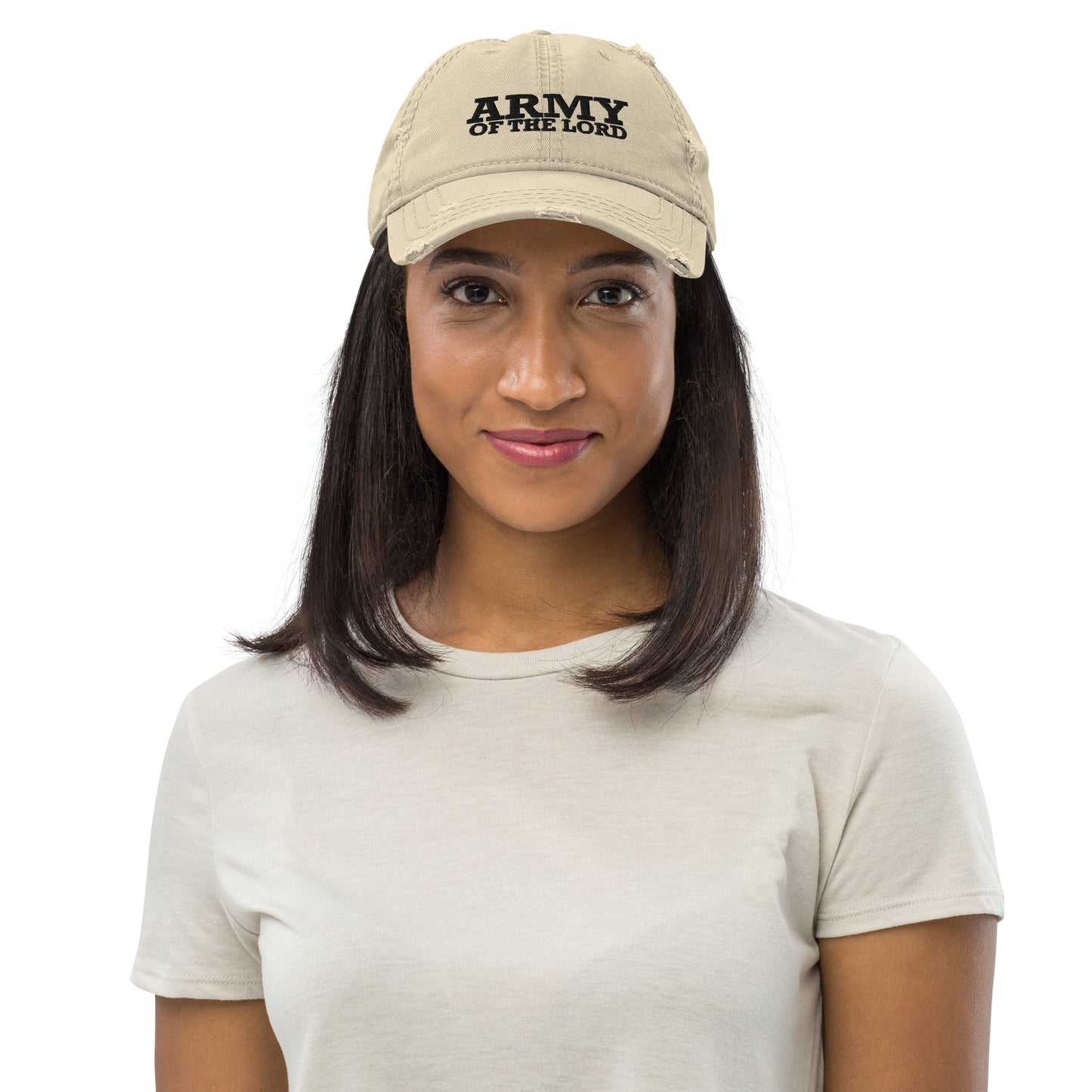 Army of the Lord Distressed Dad Hat