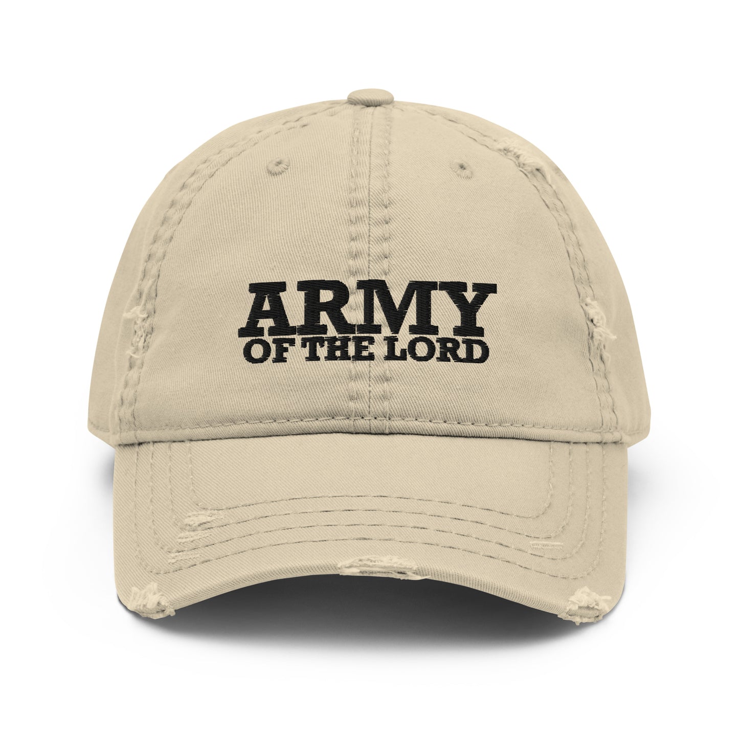 Army of the Lord Distressed Dad Hat