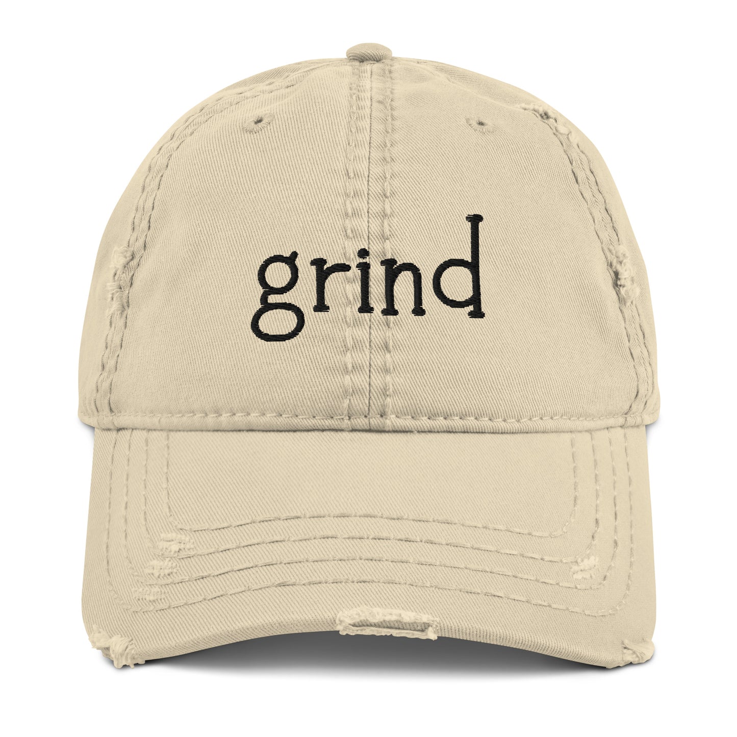 Grind Distressed Dad Hat