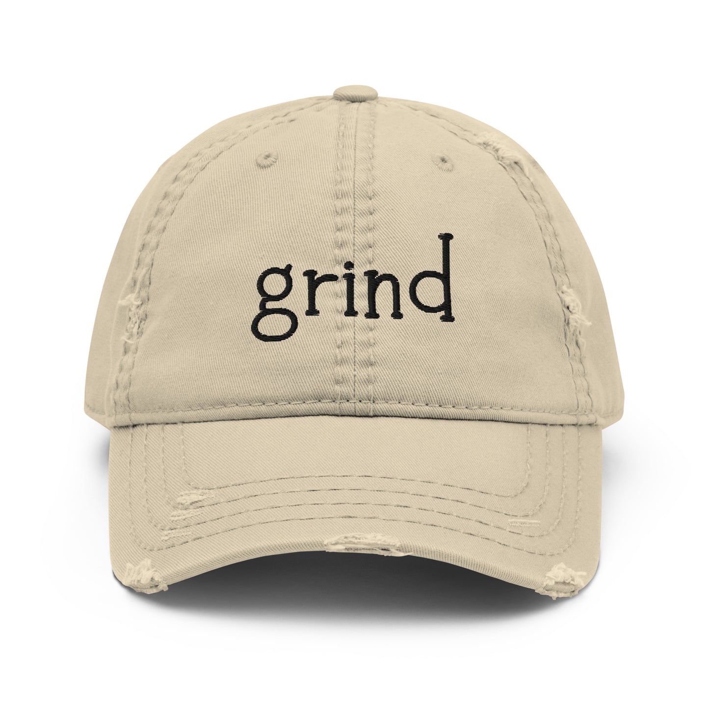 Grind Distressed Dad Hat