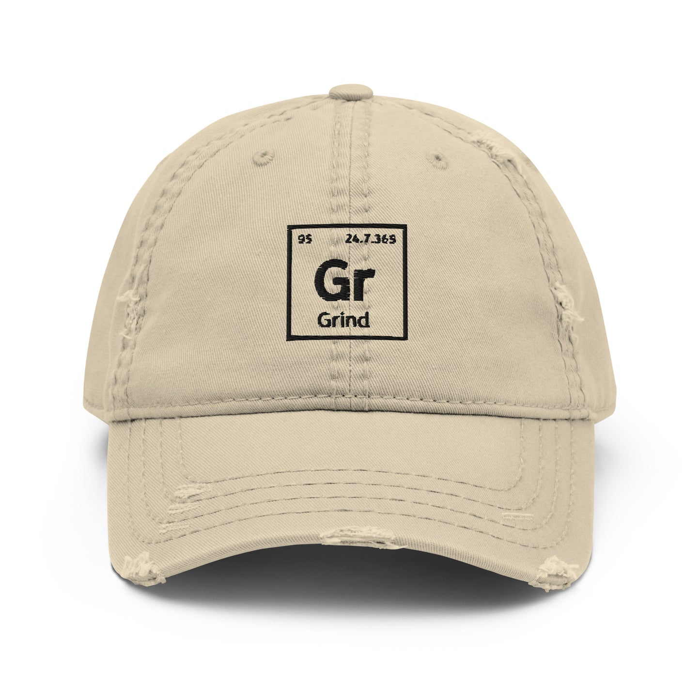 Grind Periodic Element Distressed Dad Hat