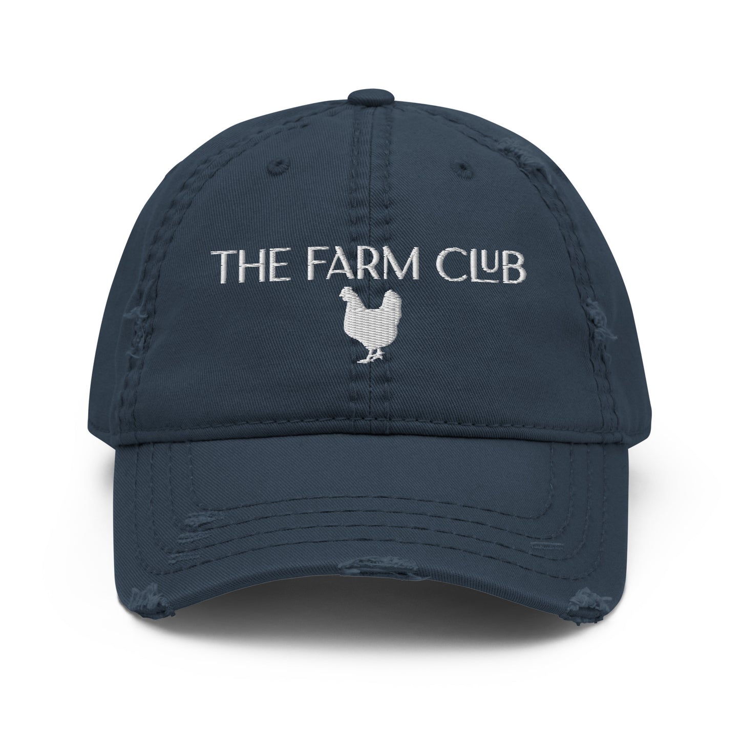 The Farm Club Chicken Distressed Dad Hat