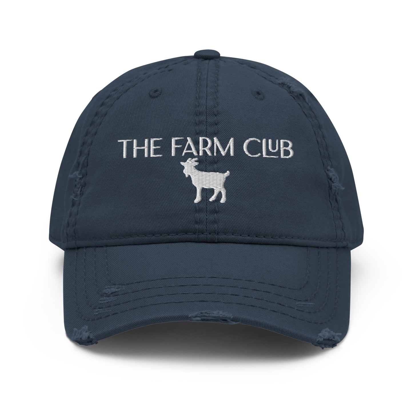 The Farm Club Goat Distressed Dad Hat