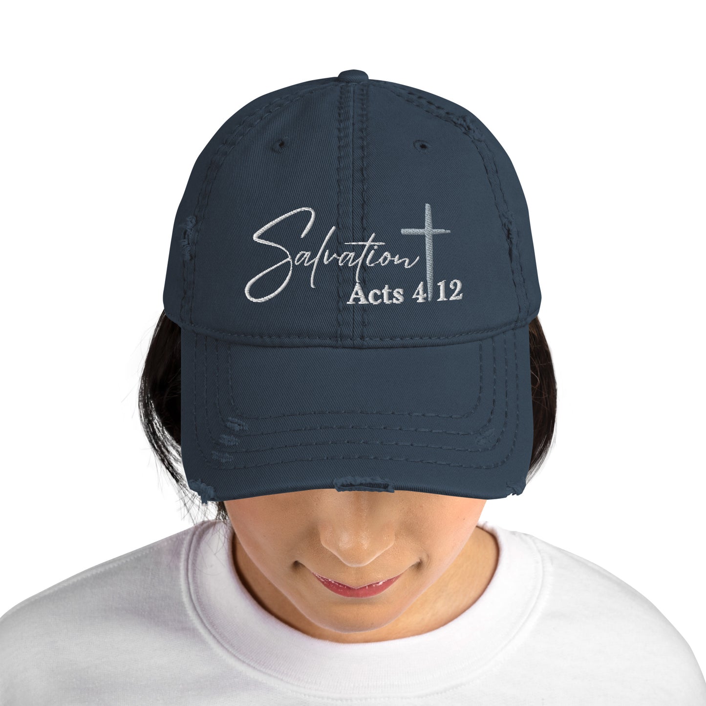 Salvation Distressed Dad Hat