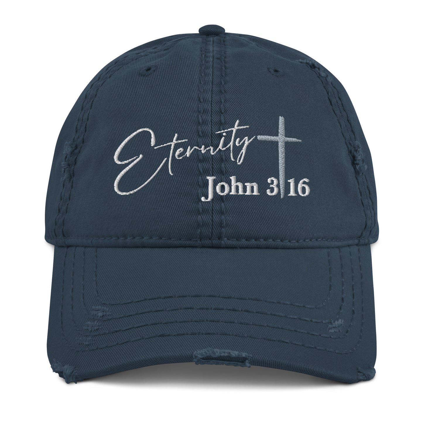 Eternity Distressed Dad Hat