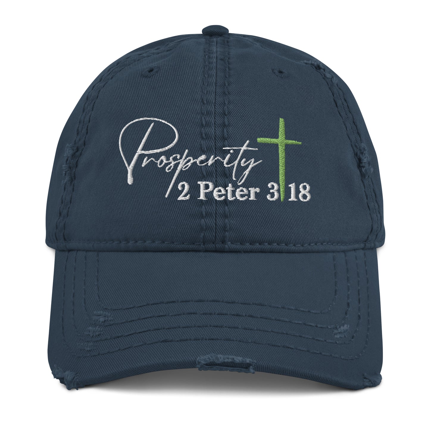 Prosperity Distressed Dad Hat