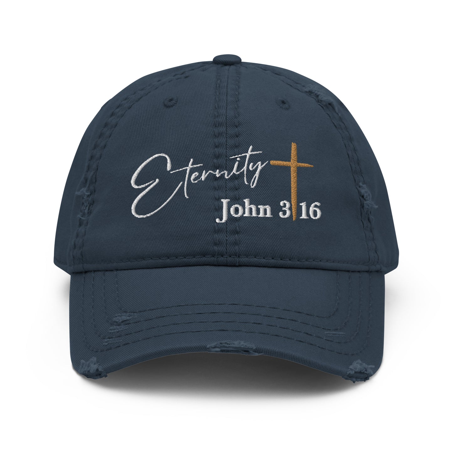 Eternity Distressed Dad Hat